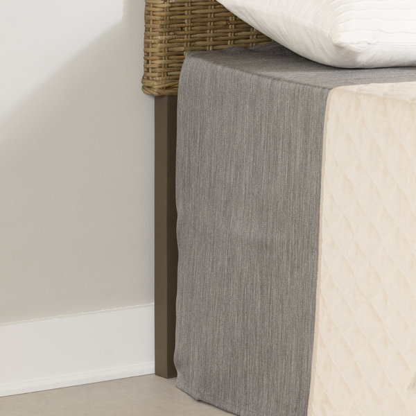 South Shore Lilak Rattan Headboard & Reviews Wayfair